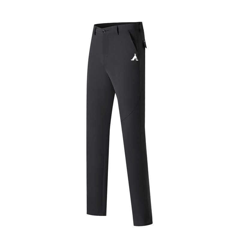 Q Pearly Gates Golf Sneldrogende Zweettransporterend Lente En Herfst Dunne Casual Broek Mannen Sport broek: Black / W35