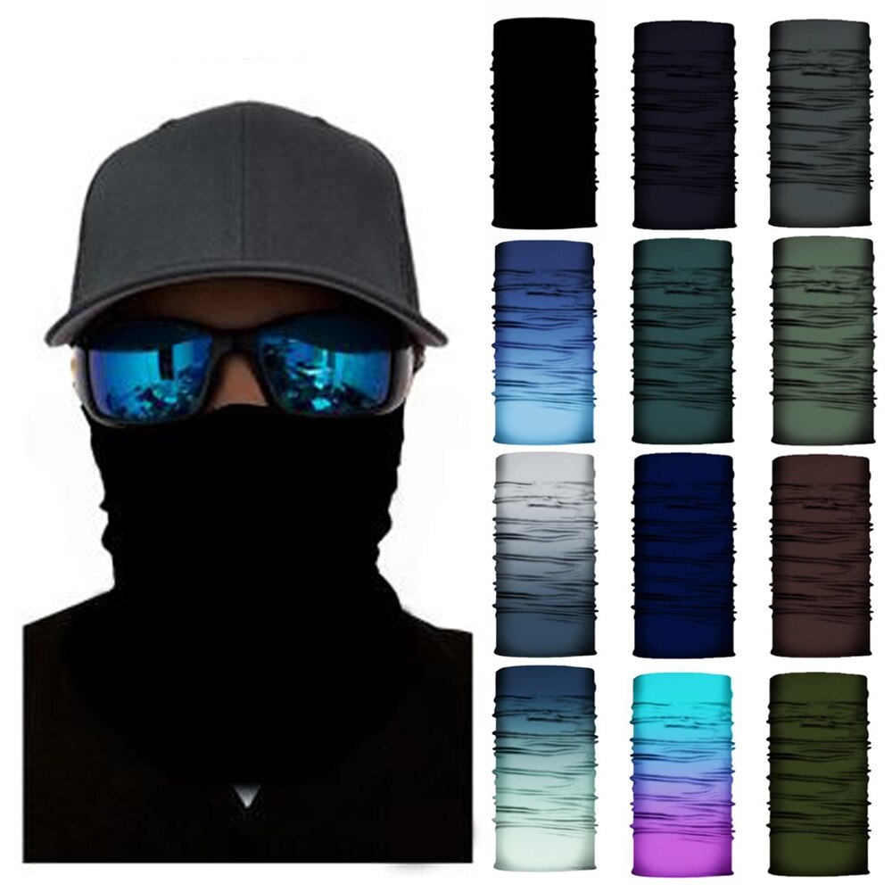 Windproof Outdoor Cycling Motorcycle Bandana Buffs Camouflage 3D Seamless Face Mask Scarf Sun UV Neck Warmer Shield Men Women