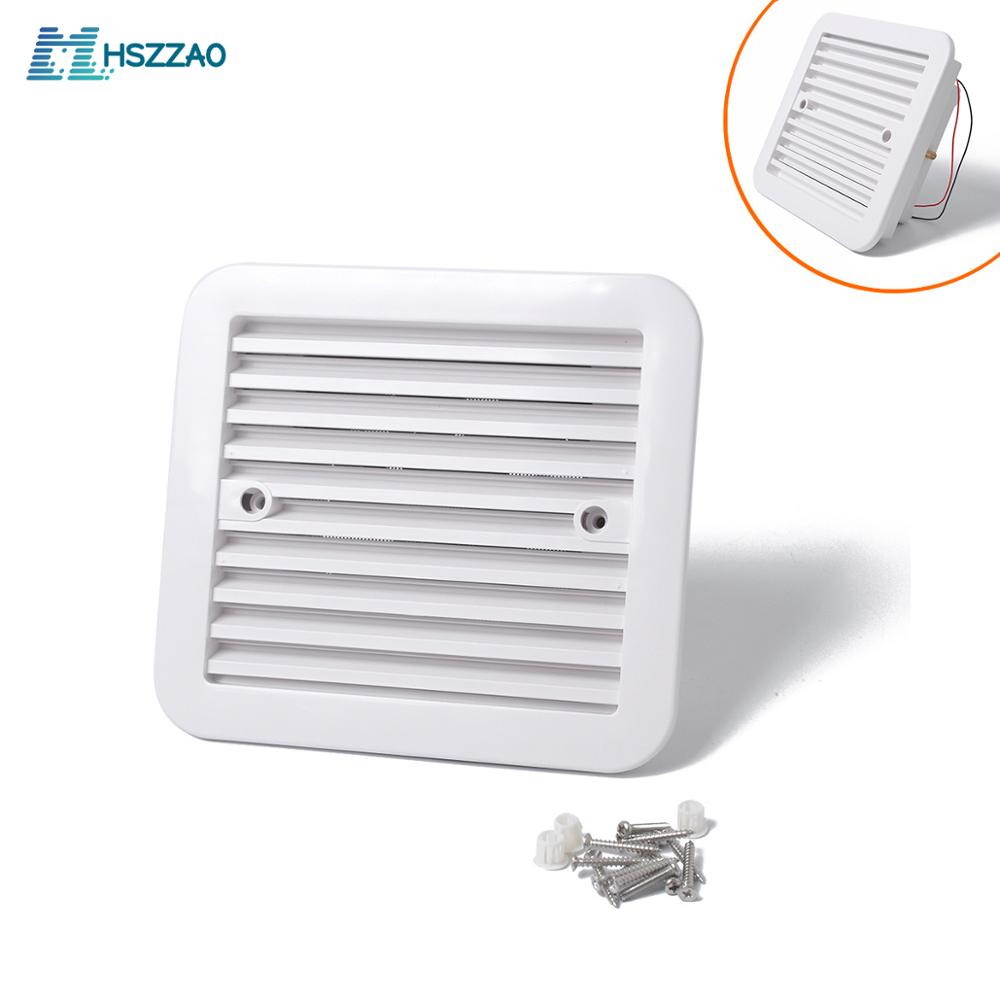 Boot Ventilator 12V 24V RV Elektrische Abluft Tragbare Licht Mini-Lüfter Für Yacht Dach Wand Aut 12 Volt Side Vent Fan