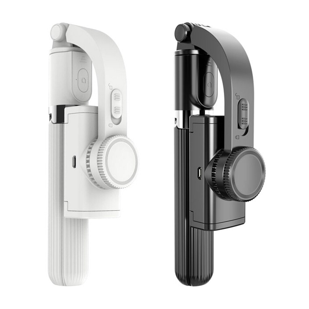 L08 Handheld Smart Phone Gimbal Stabilizer Holder Anti-Shake Bluetooth Remote Control Shutter Selfie Stick Expandable Tripod