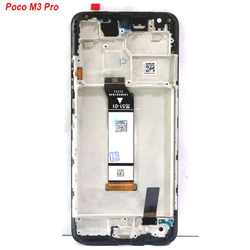 6.5 "Voor Xiaomi Redmi Note 10 5G M2103K19G Lcd-scherm Vervanging Touch Screen Onderdelen Voor Poco M3 Pro 5G M2103K19PI Lcd