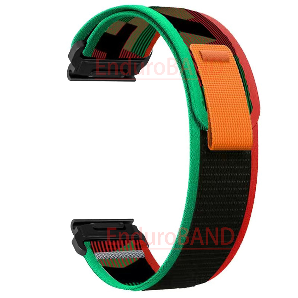 for Garmin fenix7 7X Nylon Watch strap Quick Release for 6X Pro Enduro Instinct Mk1 EPIX gen2 22 26mm Arm Strap