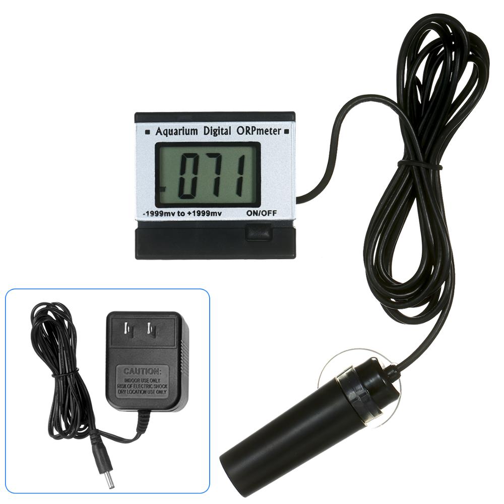Aquarium Digital Oxidation Reduction Potential Monitor Meter Sensor Water Testing Equipment PH Tester Water Monitoring&Analysis: Default Title