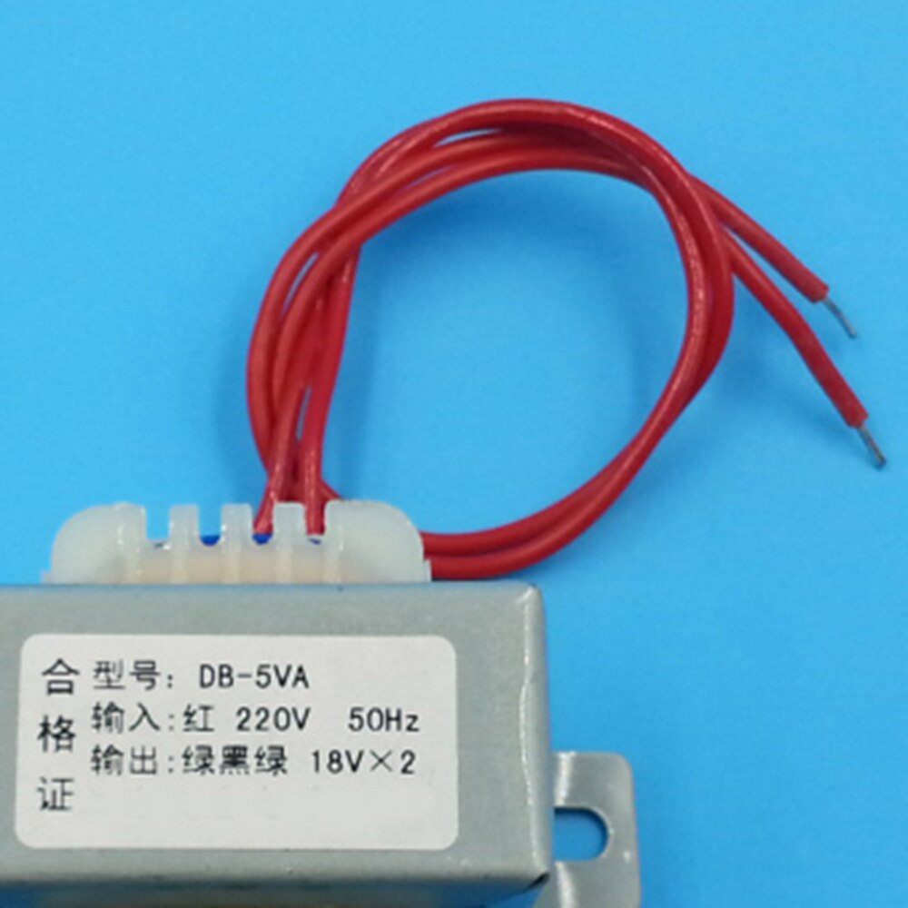 Transformateur d'alimentation 20W, double 18V, 18V x 2, entrée AC 220V/50Hz, sortie AC 18V-18V