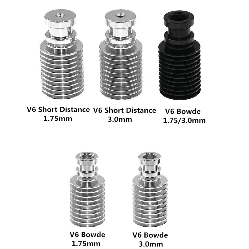 chłodnica samochodowa bezpośredni włókno Bowden robić V6 j-głowa wytłaczarka przebrnąć 1.75mm/3.0mm części robić drukarek 3D akcesoria krótka duża odległość