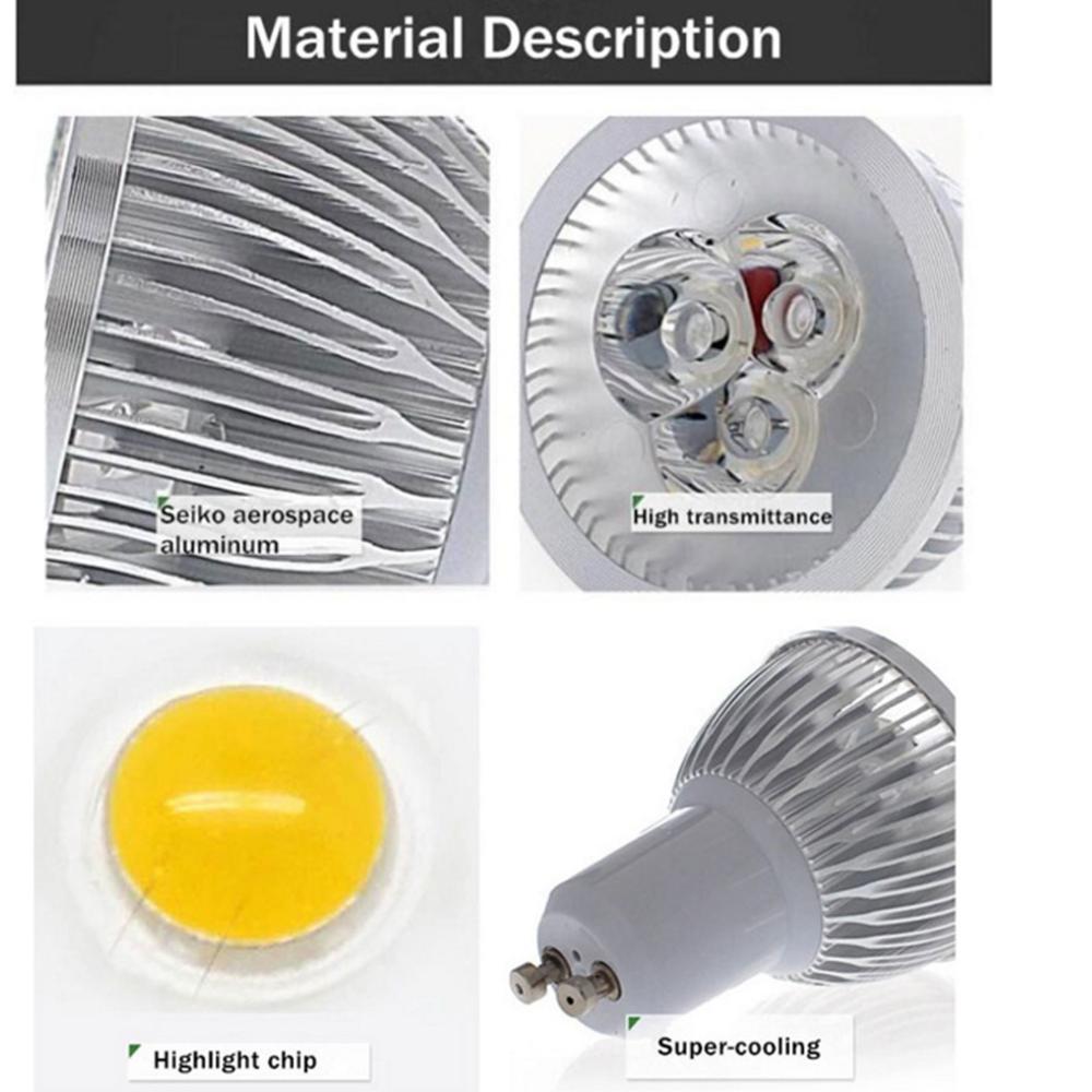 Gu10 e27 e14 LED lampe licht dc 12v Herr16 strahler 9w 12w 15w ersetzen halogenlampe ac 110-240v 3000k 4000k 6500k energie sparend