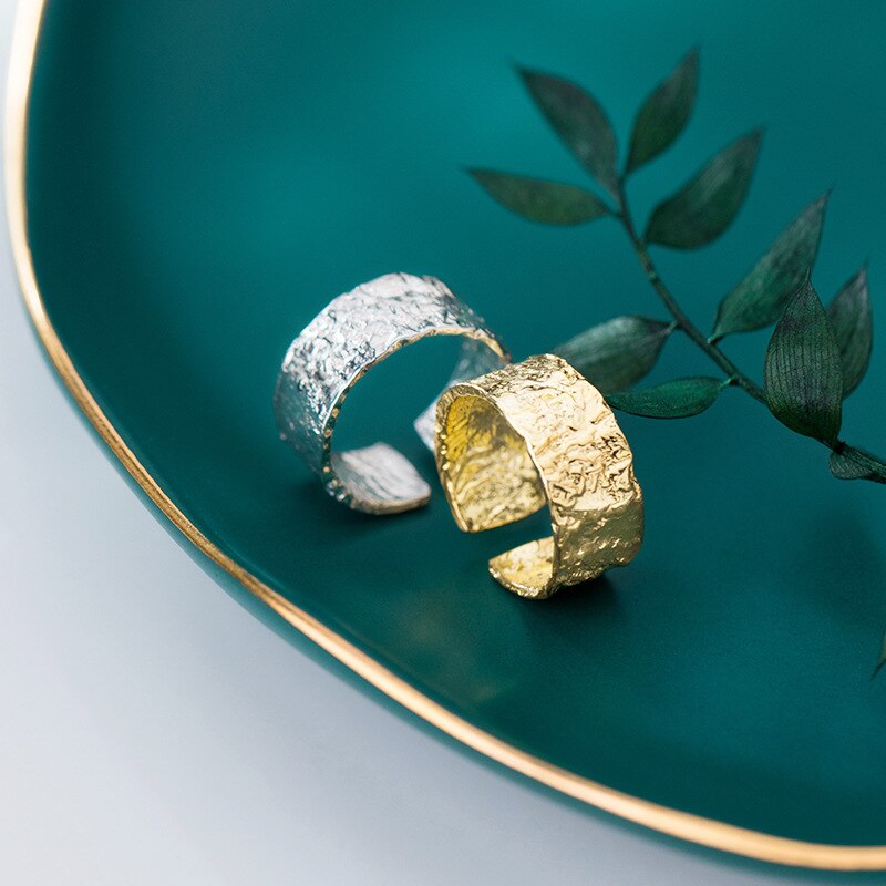 Böhmischen Trendy Silber Farbe Geometrische Unregelmäßige Ringe Für Frauen Mädchen Öffnen Retro Antike Ringe Hochzeit Schmuck