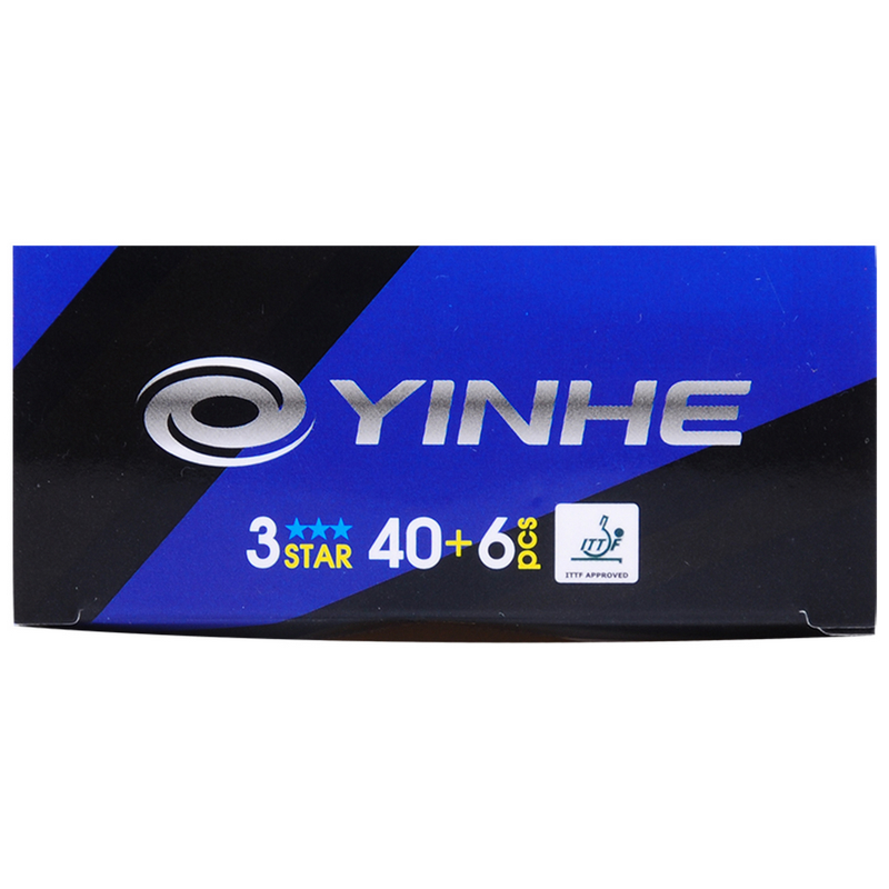 Yinhe galaxy 3 Sterne Weißen Kugeln 40 + Neue Materialien Kunststoff Nahtlose Ping Pong Bälle Offizielle Ball von Welt Spiele