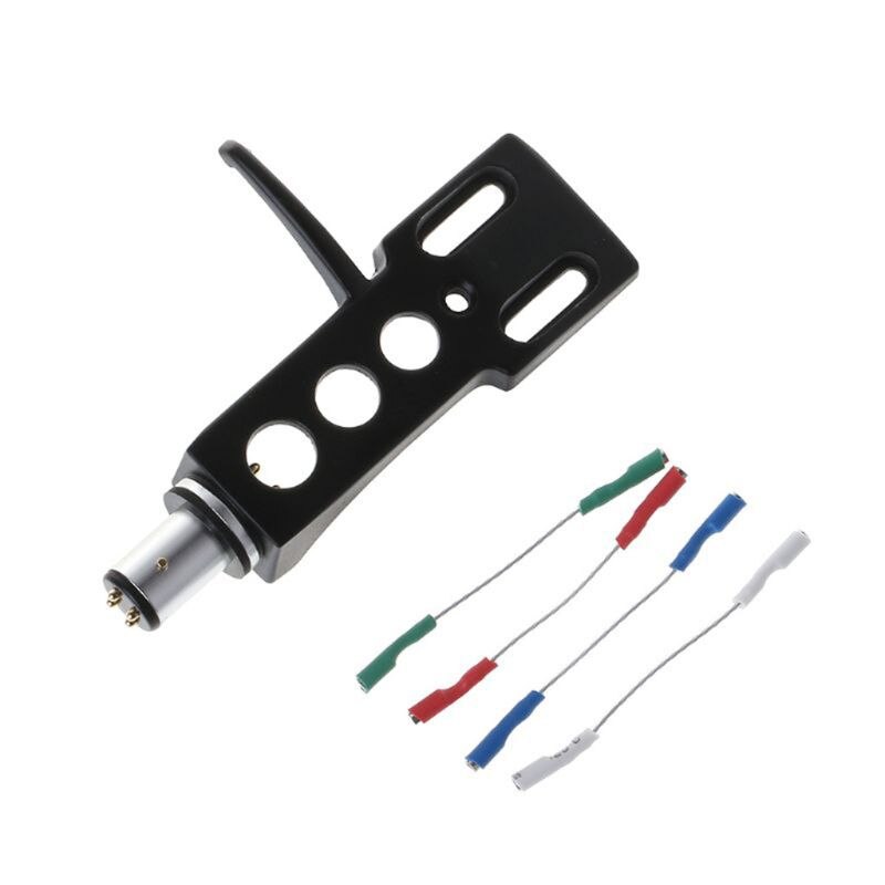 Turntable Headshell Mount LP Phono Cartridge Replacement Phonograph Head Holder Q81F