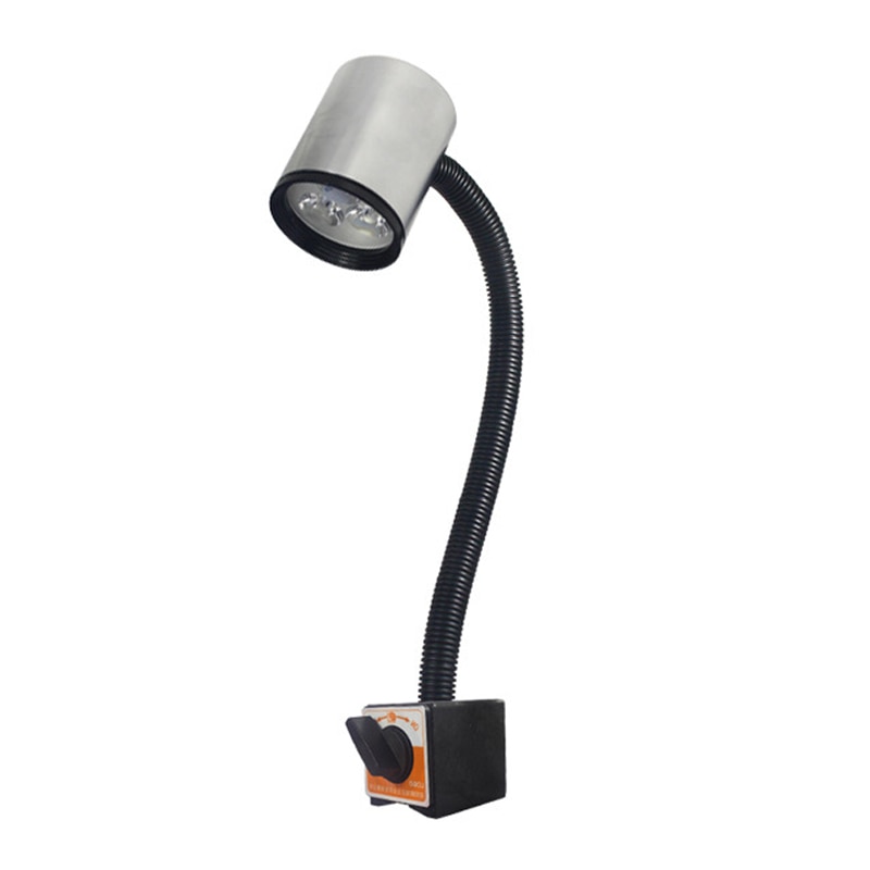 CLAITE 6 W LED Industrielle CNC Maschine Drehmaschine Werkzeug Licht 50 CM Arbeitstisch Lampe Fräsen Maschine Lichter mit UNS stecker 90-220 V: Magnetic Base