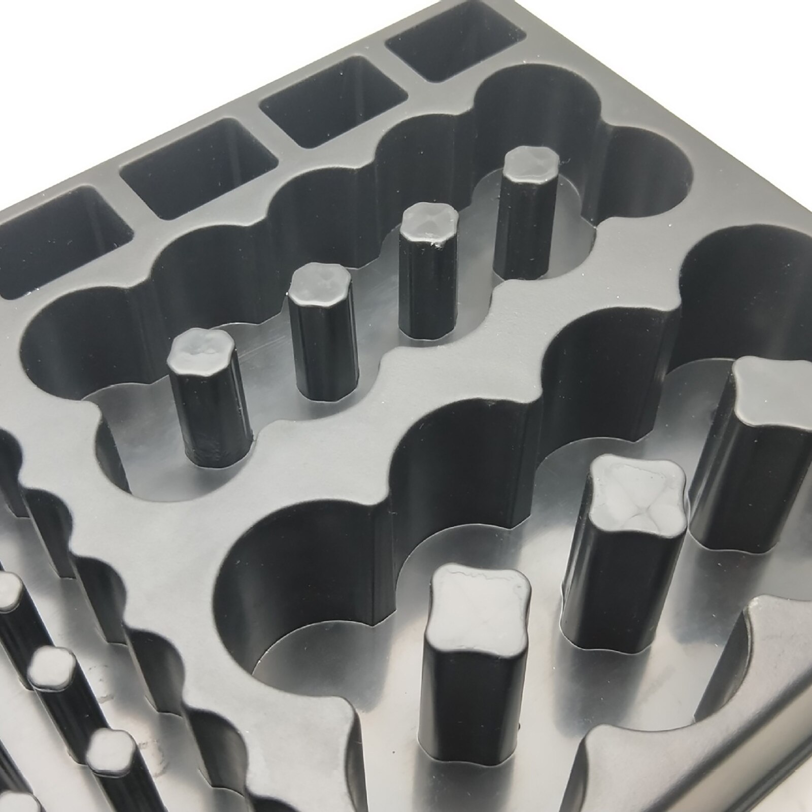 40# Battery Storage Box, Battery Tester, Battery Strength Indicator Capacity Tester Organizer Tester Battery Caddy Rack Box