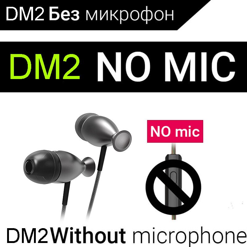 QKZ CK8 Dual Fahrer Kopfhörer Stereo Bass Sport Lauf Headset HIFI Monitor Ohrhörer Freihändiger Mit Mic CK8 CK7 ck5: DM2