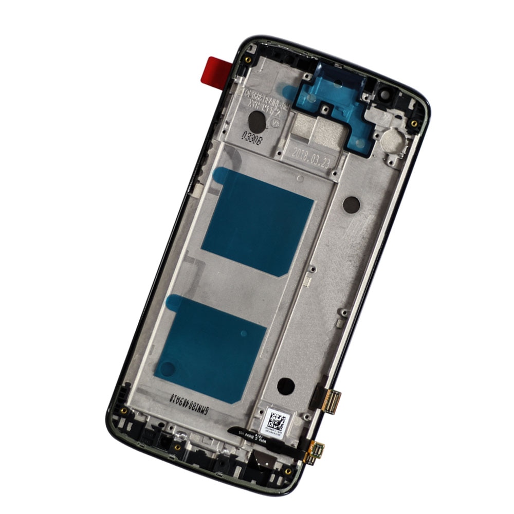 Écran tactile lcd de  g6 5.7 avec châssis pour motorola moto  g6 xt1925