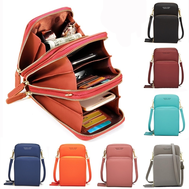 Korean Version Big Capacity Multifunction Sutdent Shoulder Bag Street Solid Color Portable Tote Handbag Crossbody Bag