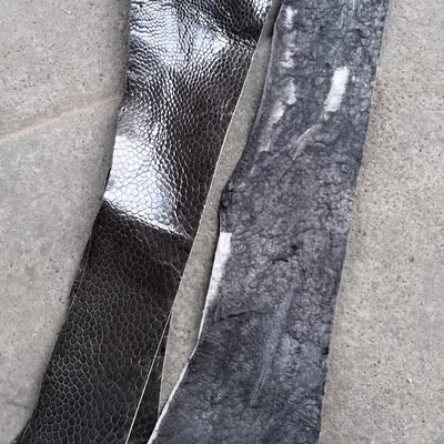 1 pcs Struisvogel leer stof voor horloge band/gesp 35*2.6 cm: 11