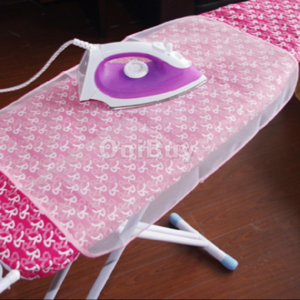40X90 Cm Huishoudelijke Mesh Vouwen Bescherming Strijken Doek Cover Kit Thuis Gebruik Strijken Boards Wit