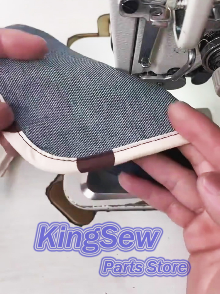 JUKI JACK BROTHER Industrial Sewing Machine Parts Double Plain Bias Binder Attachment Tape Straight Pocket Folder Right Angle