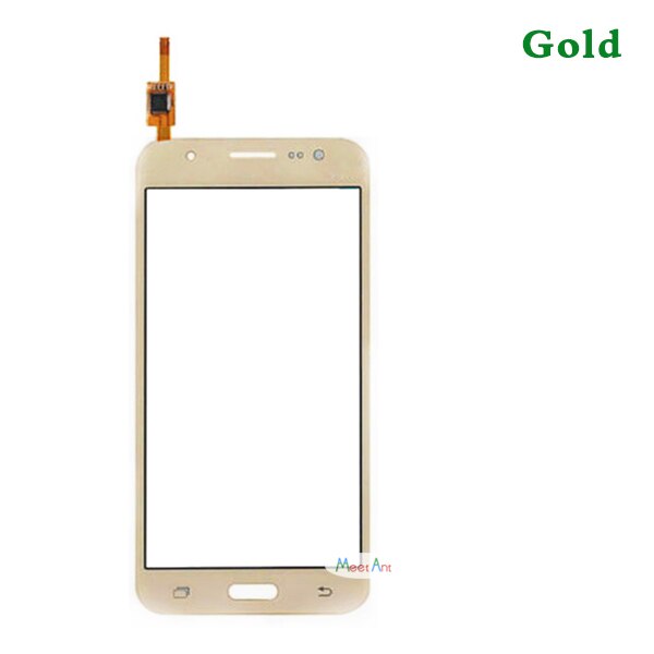 5,0 "Für Samsung Galaxis J5 J500 J5008F J5008 Touchscreen Digitizer Sensor Äußehe Vorderseite Glas Objektiv Tafel: gold nein Tool