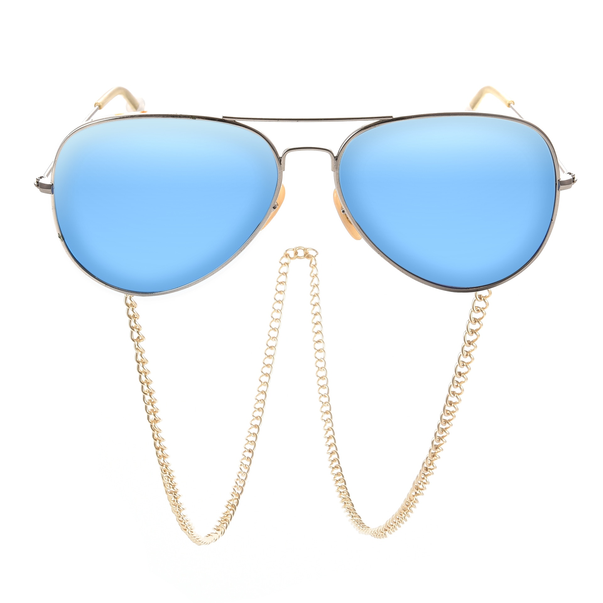 Chique leesbrilketting voor dames metalen zonnebrillen casual brilketting voor dames