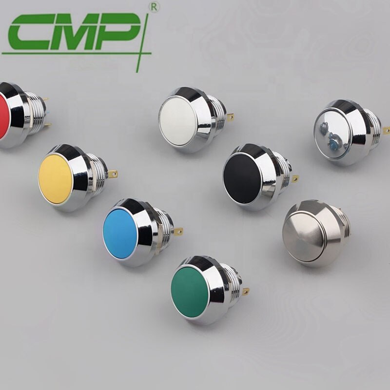 12mm Stainless Steel Momentary Contact Switch
