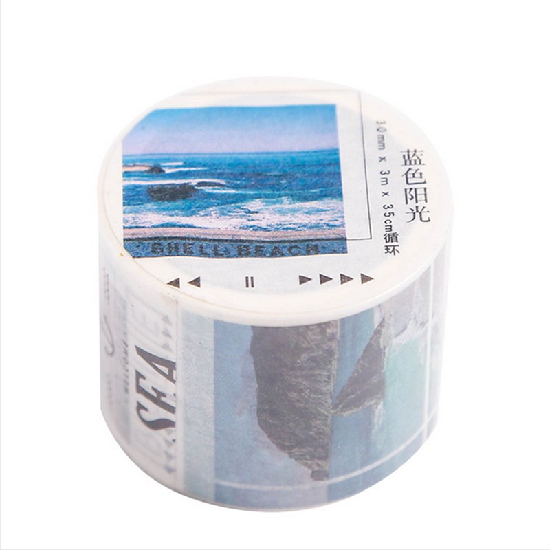 15-30mmx3M Half stad serie papier washi tape DIY Decoratieve scrapbooking sticker album Scrapbook masking tape plakband