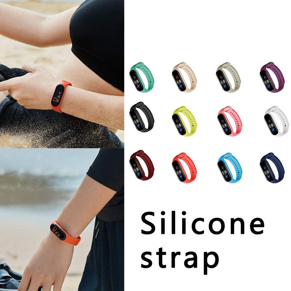 Suitable For Mi Band 5 Wristband Replacement Strap Bracelet Wristband Strap Fitness Tracker Wristband