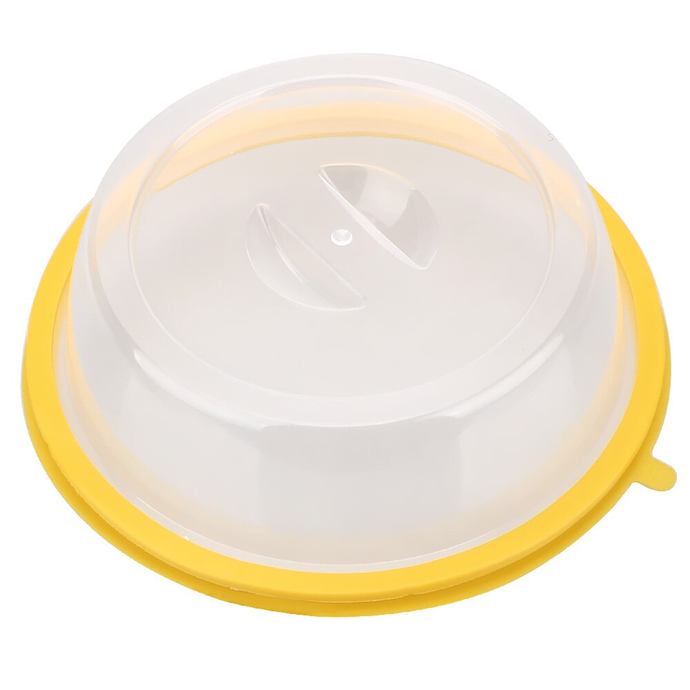 Handige warmhoud- en vershoudschalen, voedselhoezen, fruithoezen, stapelbare schalen, isolatie, stofhoes, keukentafelaccessoires, gereedschap: Geel