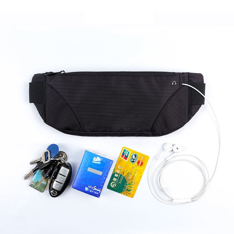 Colorful Waist bag Waterproof Waist Bum Bag Running Jogging Belt Pouch Zip Fanny Pack Sport Runner crossbody bags men AND women