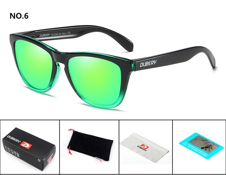 Cycling Sports Polarized Sunglasses UV 400 PC Frame Outdoor Driving Camping Fishing Eyewear Glasses 9 Colors: 6