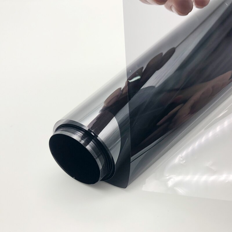 600cm x 50cm Schwarz Auto Fenster Folien Tönung Tönung Film rollen Auto Auto Heimat Fenster Glas Sommer Solar- UV Schutz Aufkleber Filme
