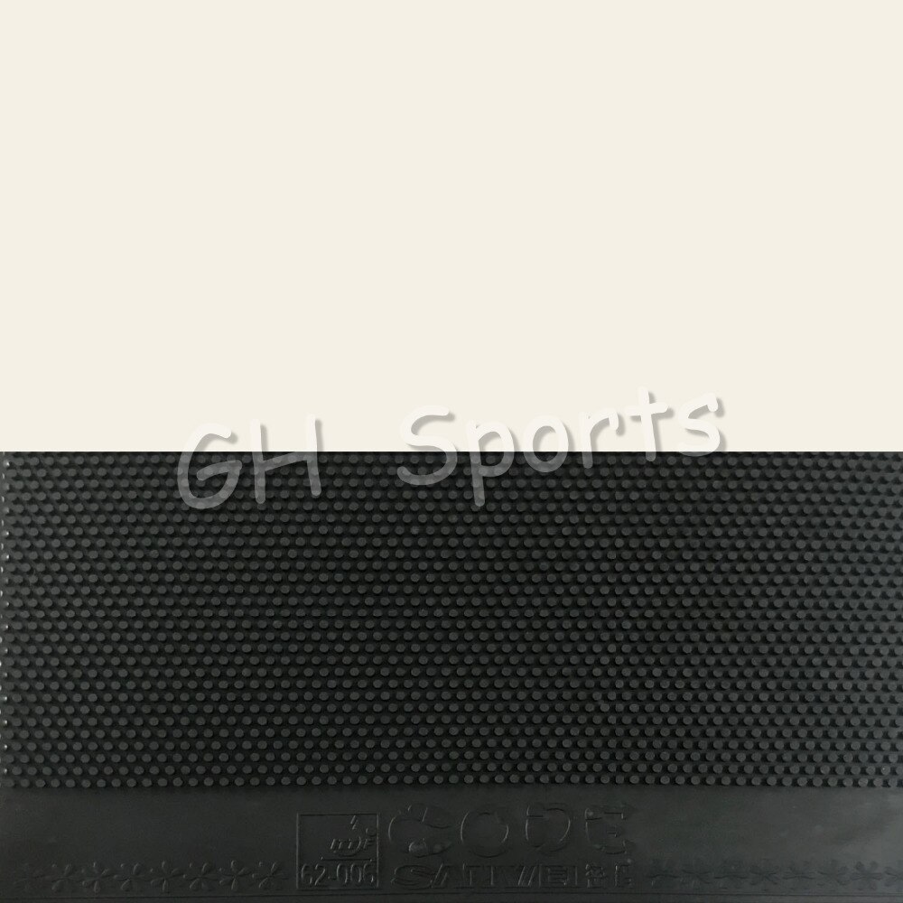 Sanwei CODE Lange Pips-Out Tafeltennis PingPong Rubber Zonder Spons Bovenvel OX