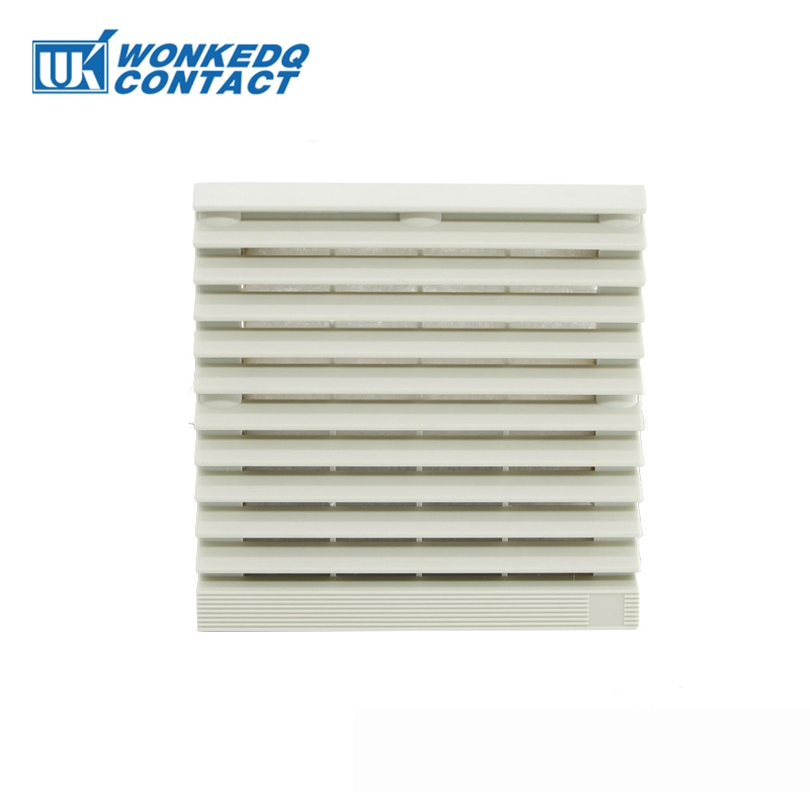 9803-300 kabinet ventilation filter sæt skodder dæksel vandtæt gitter lamel blæser udstødning køle ventilator panel uden ventilator