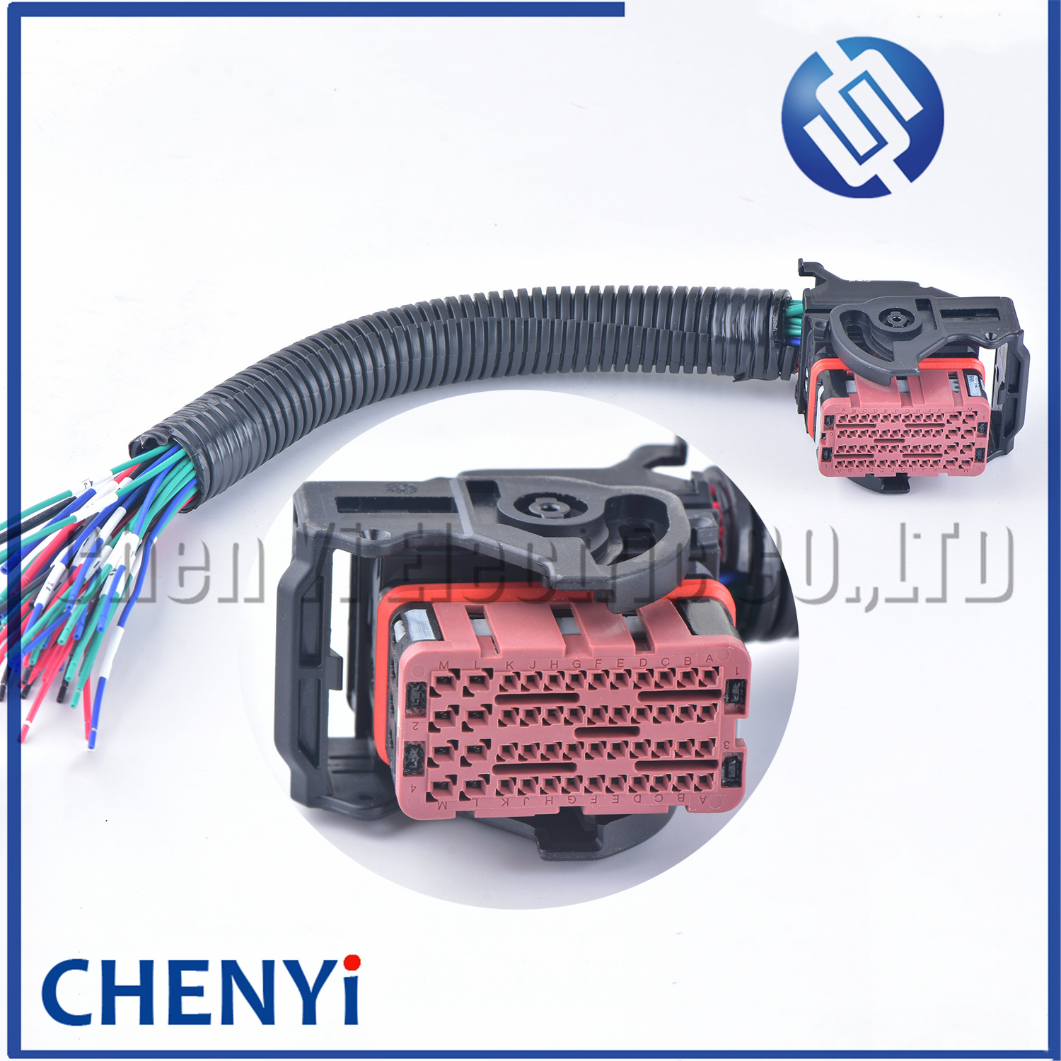 48-pinowe złącze ECU DCU OH6 do komputera pokładowego Wtyczka wiązki przewodów 643201311 643203319 643201318 643201315 64320-1311 64320-3319: Ciemnoszary