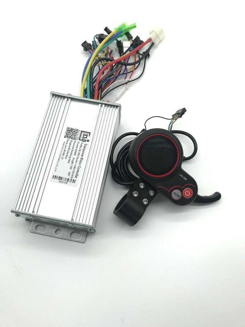 36/48V 60V 500/600W Electric Scooter Speed Controller And LH100 LCD Display E-bike Motor Driver Controller and LH100 LCD Display