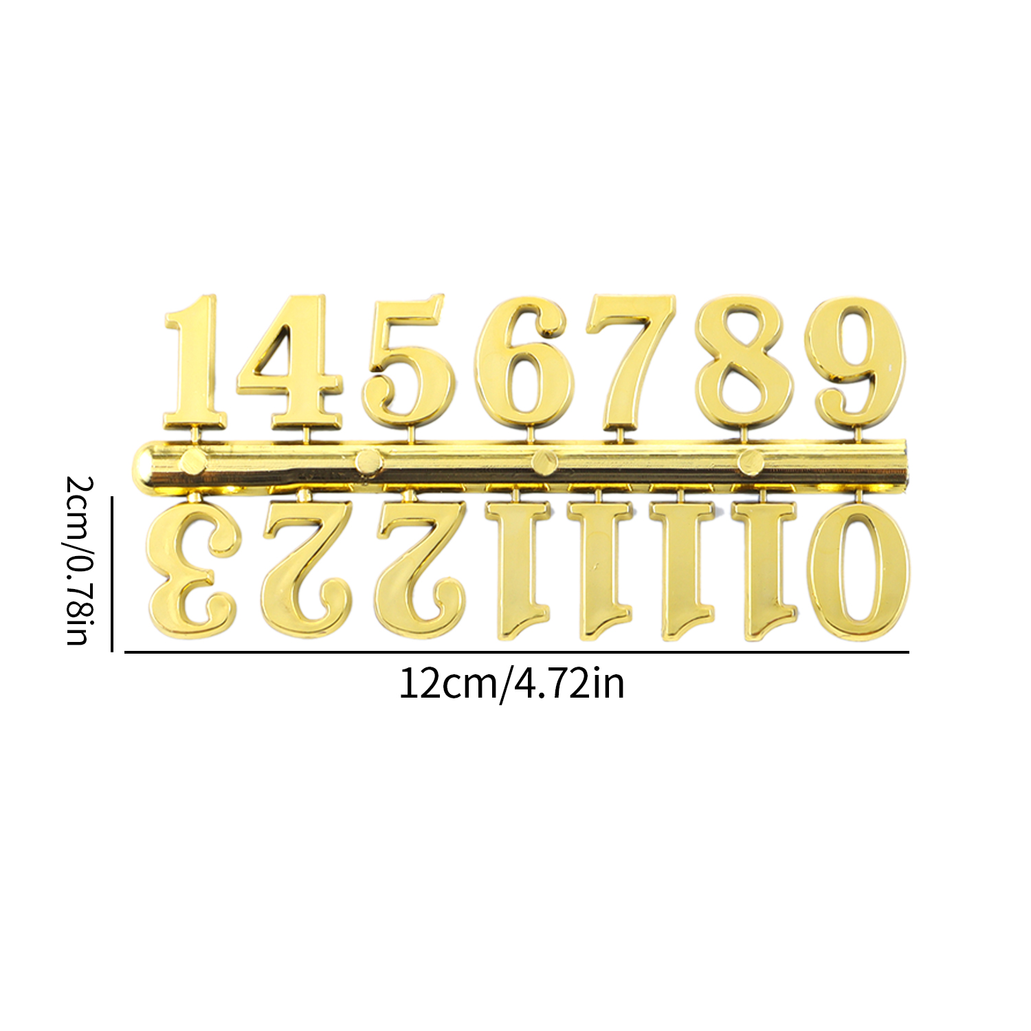 Clock Numerals Arabic Roman Number Restore Clock Numerals Accessories DIY Epoxy Resin Clock Molds Accessories