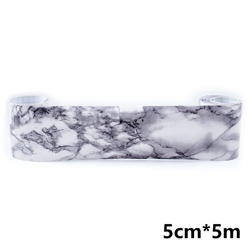5M Self-Adhesive Baseboard Wall Stickers Transmission Skirting Board Window Sill Floor Ceramic Tile Sticker Corner Waist Line: D