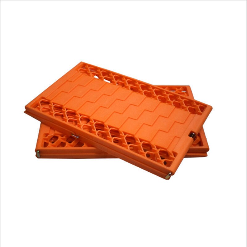 2Pcs/Set Tyre Grip Tracks Car Security Snow Mud Sand Rescue Escaper Traction Tracks Mats Folding Rubber Car Rescue Mats