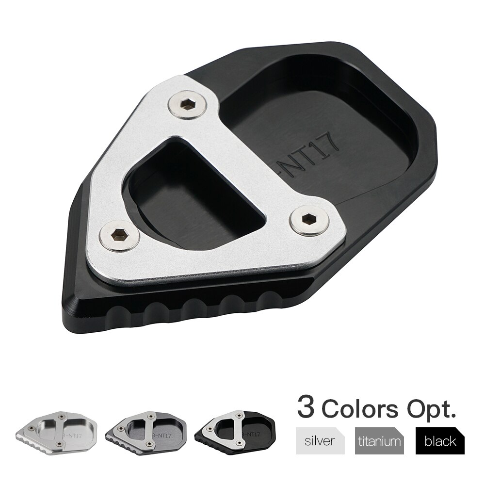 Plaque d'extension de béquille agrandir coussinets de support latéral pour BMW RnineT R NineT R neuf T brouillette Pure Racer Urban G/S