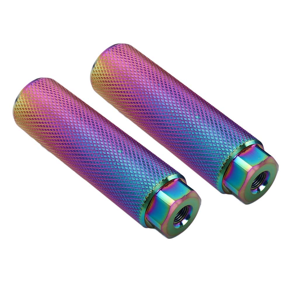 Aluminiumlegering Anti-slip Fiets Haringen, Bmx Pins, Cilindrische