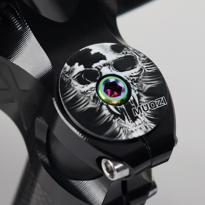 MUQZI Titanschrauben M6 * 30 MM M6 * 35 MM Headset-Kappenschraube MTB Rennrad Ultraleichte Titan-Vorbauschraube Fahrradzubehör
