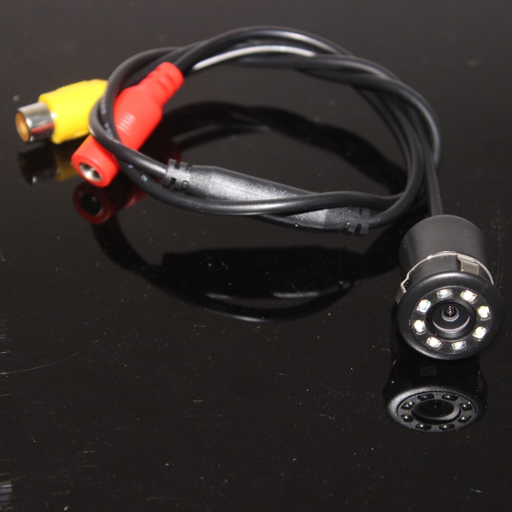 Achteruitrijcamera Parking Assistance Auto Achteruitrijcamera Waterdichte Reverse Geen AV Kabel CCD + LED Backup 170 graden de re para aut