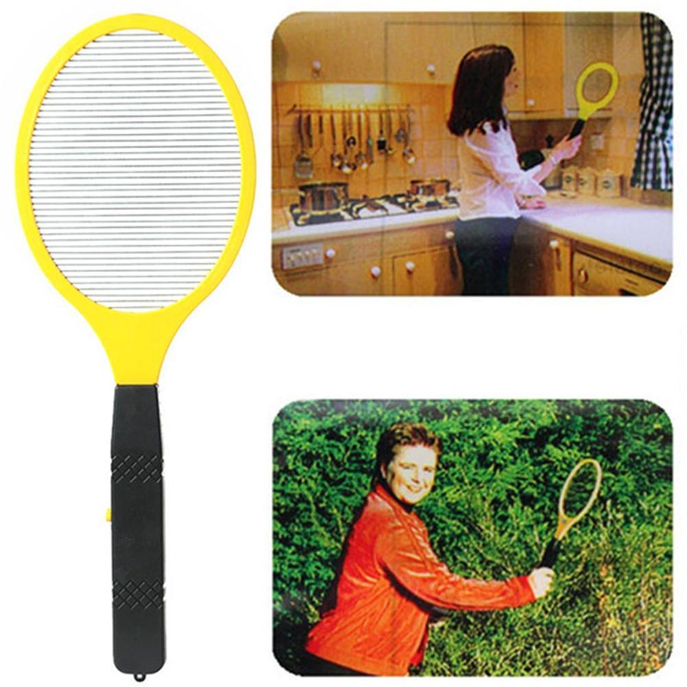 Insecten Muggenmoordenaar 1 Stuk Bug Zapper Mug Draadloze Batterij Power Fly Zapper Verdoven Swatter Nuttig Elektrisch Racket