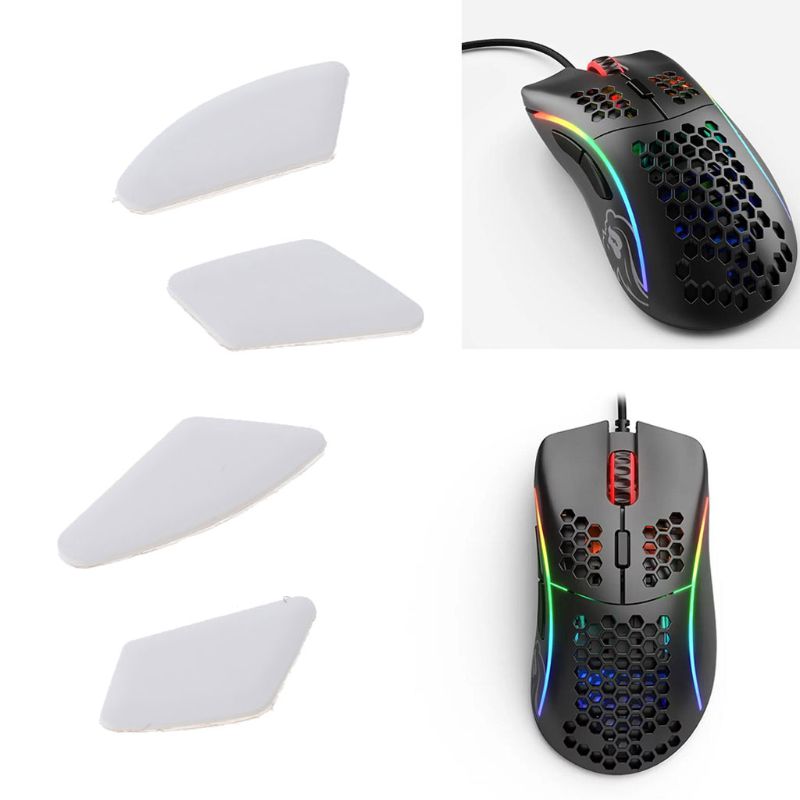 Tiger Gaming Mouse Skates Feet For Glorious Model D Glides Curve Edge Enhanced M5TB: Default Title