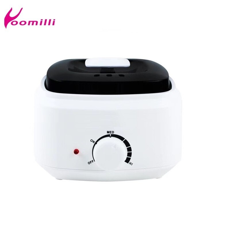 Chauffe-cire électrique de 500ml, Mini appareil chauffe-cire pour épilation des poils, pour Spa, dépilatoire, Machine à fondre, Pot, contrôle de la température