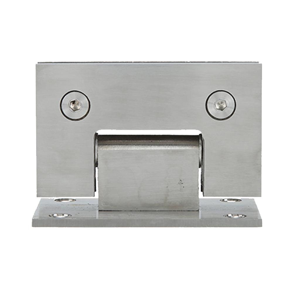 90 Degree Shower Door Hinge Stainless Steel Glass Clamp Wall Bracket For 8-12mm Thick Glass Door Bathroom Hardware Accessories