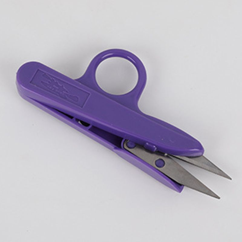 1Set/12pcs Eagle Yarn Scissors Household Sewing Matching Thread Cutting Scissors Cross Sewing Scissors Plastic Handle.