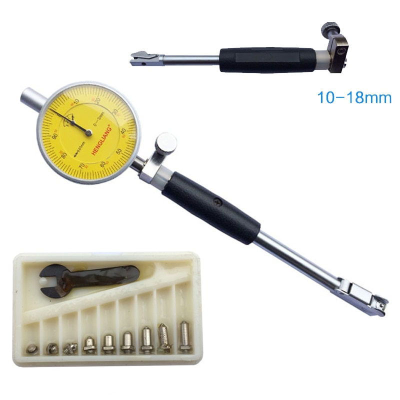 10-18mm Dial Bore Gauge With 0-3mm Indicator Measuring Engine Gage