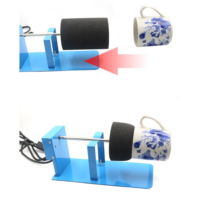 Cup Turner Spinner Tumbler Machine Cuptisserie Kit Rotisserie Motor Rotator Tool N0HB