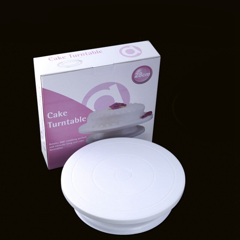 DIY Cake Turntable Baking Mold Cake Plate Rotating Round Cake Decorating Tools Rotary Table Pastry Supplies