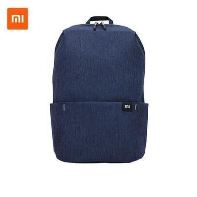 Original xiaomi 10l rygsæk taske farverig fritidssport brystsæk unisex til mænds kvinder rejsetasker til barn rygsæk: Mørkeblå